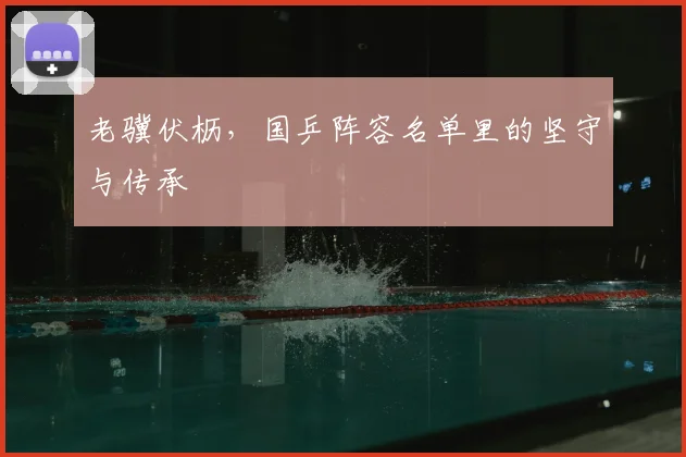 老骥伏枥,国乒阵容名单里的坚守与传承